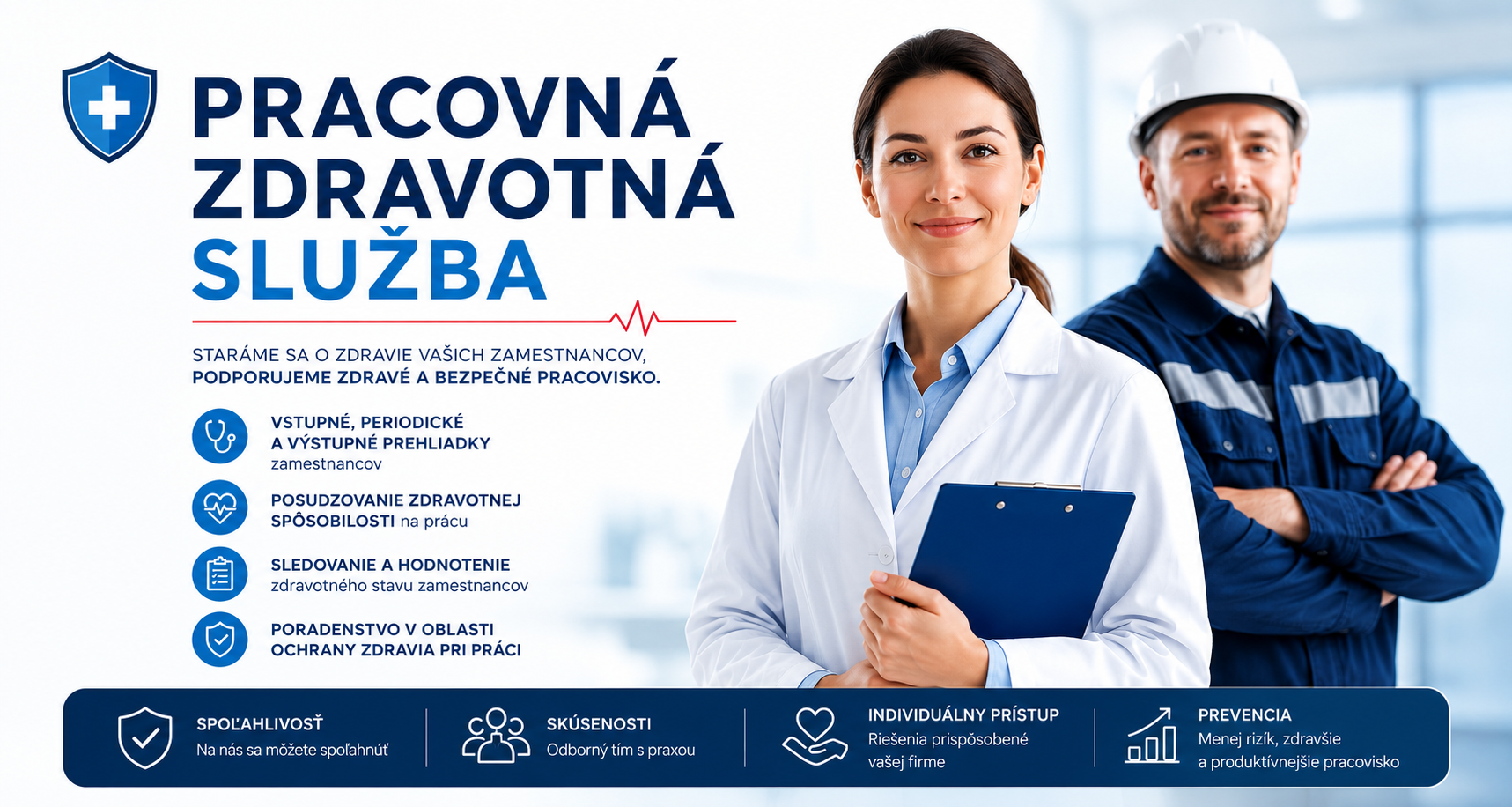 Pracovná zdravotná služba – staráme sa o zdravie vašich zamestnancov