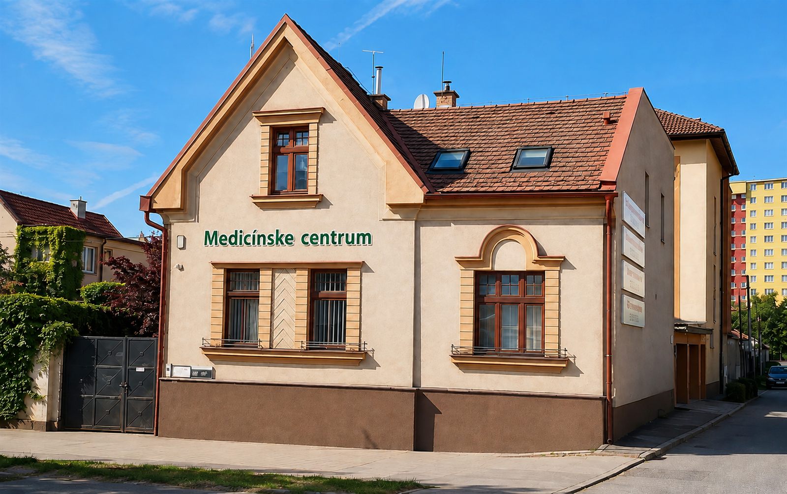 Budova Medicentra Košice na Rosnej 18