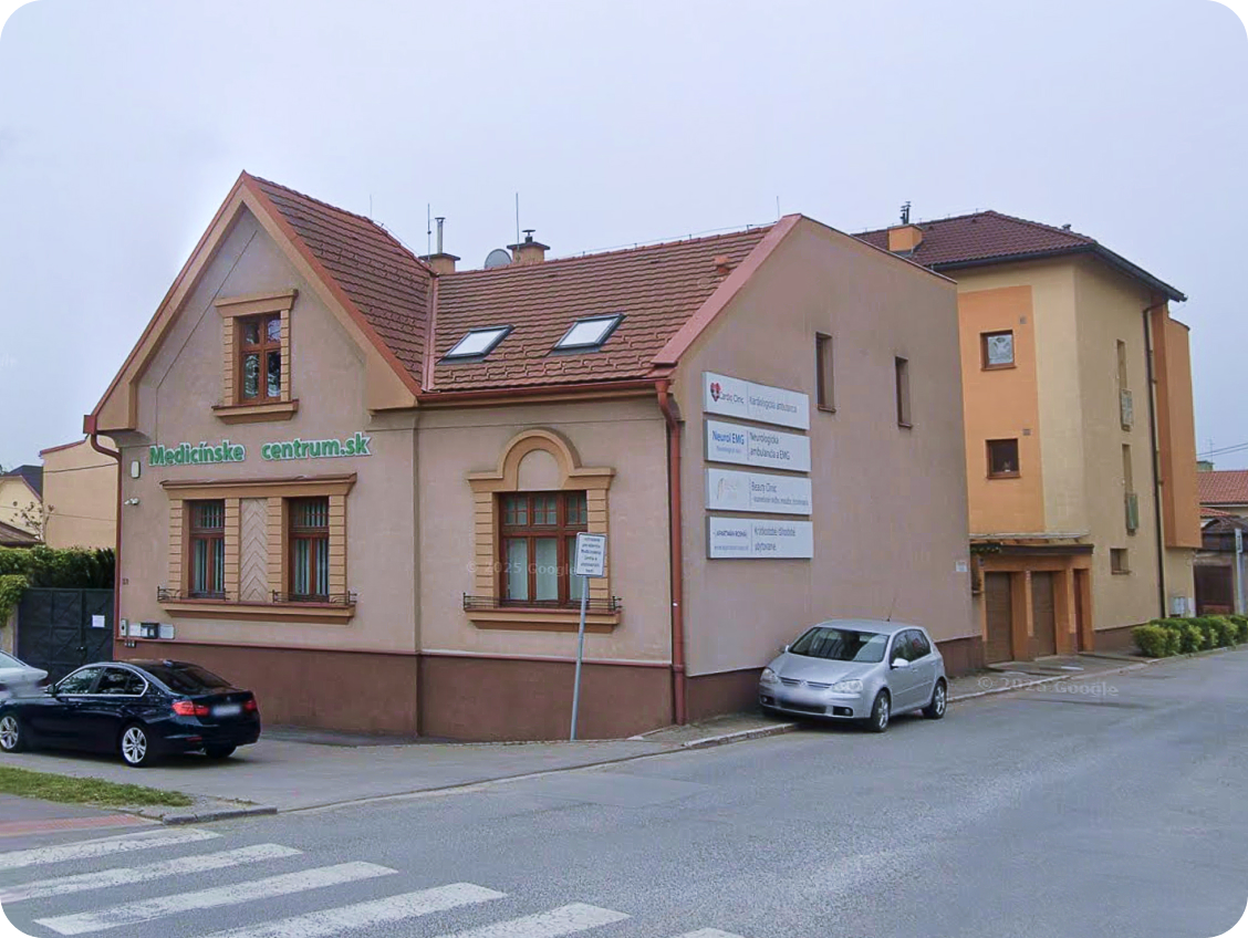 Budova Medicentra Košice na Rosnej 18
